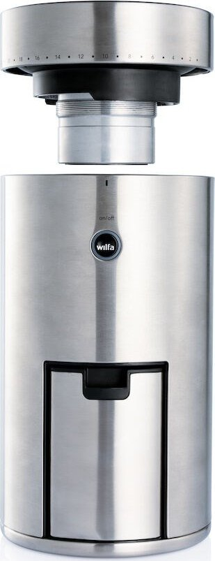 Mulli kafeje Wilfa Uniform WSFB-100S, automatik, bluarje e rregullueshme, argjendtë