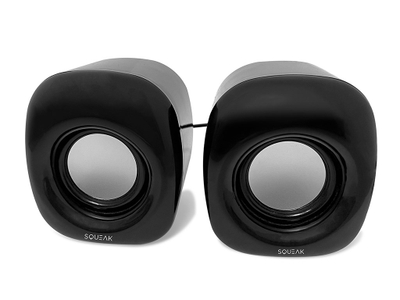 Компјутерски звучници Squeak Powerwave SQ1003, стерео, AUX USB, црни