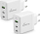 Karikues muri MediaRange MRMA116, 65W, 2x USB C 1x USB A, i bardhë