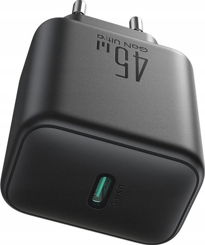 Karikues shpie Joyroom JR TCG13, 45W GaN, për Samsung Ultra, i zi