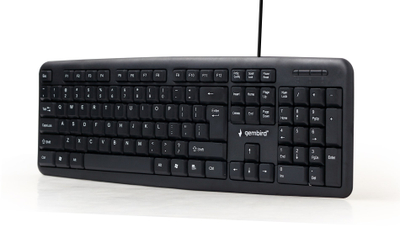 Tastierë Gembird KB-U-103, USB, e zezë