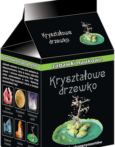 Set eksperimental Ranok Creative Crystal Tree, rritje kristalesh, lojë edukative për kalamaj, shumëngjyrëshe