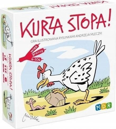 Lojë tavoline Chicken Foot, për në shpi me familje, për kalamaj dhe të rritur, me ngjyra plot