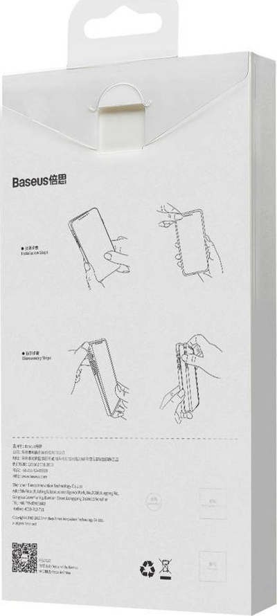 Mbrojtëse BASEUS TPU+ABS+PC për iPhone 13 Pro, e tejdukshme