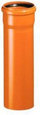 Tub plastik për ujëra të zeza Magnaplast KGEL (222028), 160 mm, 3 m, i portokalltë