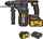 Çekiç rrotullues CAT DX21B, brushless, 18V 2.2J, i verdhë e zi