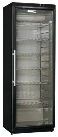 Vitrinë frigoriferike Beko ADN 203B, 350L, ndriçim LED, e zezë