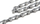 Zinxhir biçiklete Shimano XT CN-HG93, 9 shpejtësi, 114 hallka, argjendtë