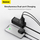 Karikues Baseus, 2xUSB-A, 10.5W, i zi