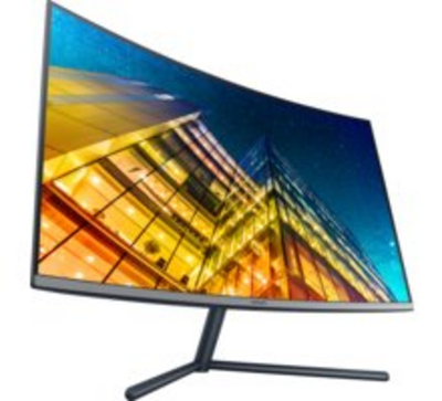 Monitor Samsung LU32R590CWUXEN, 31.5", 60Hz, i hirtë/kaltër