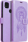 Këllëf telefoni Mezzo Book për Xiaomi Redmi 9C NFC, me magnet, me xhepa kartash, vjollcë