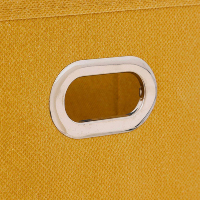 Shportë stofi 5 Five Simply Smart Mix N Modul, 15x31cm, mustard e verdhë