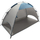 Çadër plazhi Enero Camp Beach Tent Windbreak, 220x115x120 cm, gri me blu