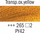 Ngjyrë vaji Talens Van Gogh Transparent Yellow Oxide 265, 60 ml, e verdhë transparente