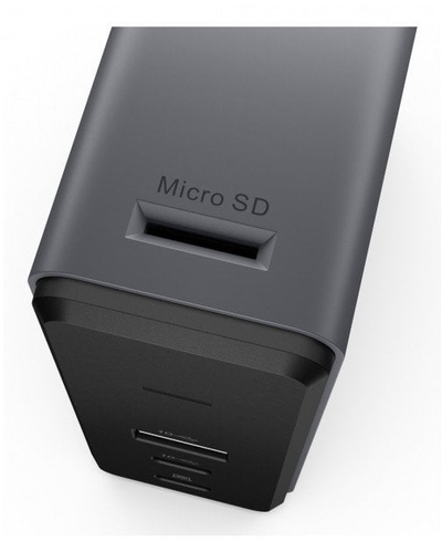 Dock udhëtimi Lenovo GaN X9, USB C, 4K 60Hz, gri