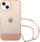 Kuti mbrojtëse Guess GUHCP14MHGCOHP për iPhone 14 Plus, 6.7", polikarbonat, rozë e tejdukshme