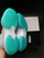Atlete basketbolli Jordan Zion 1 White Dynamic Turquoise, për meshkuj, nr. 11, të bardha me turkez