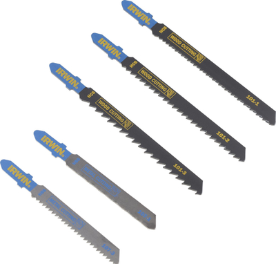 Set tehe sharre pendul Irwin HCS HSS, 5 copë, për hekur edhe dru