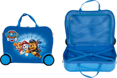 Детски патен куфер PSI Paw Patrol Nickelodeon, 28L, со тркала, повеќебоен