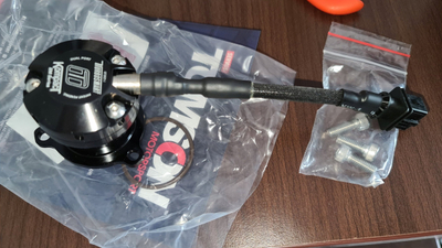 Valvul blow off Turbosmart Kompact EM Dual Port VR9, për BMW turbo, e zezë