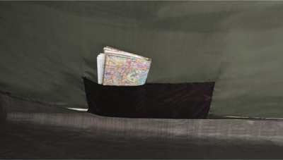 Tendë turistike Easy Camp, 400 x 230 x 120 cm, jeshile