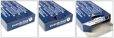 Bateri alkaline everActive Pro LR03 AAA, 1250mAh, 1.5V, 10 copë