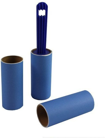 Rul pastrimi rrobash Plus, 1 rul me dorezë, 2 rimbushje me nga 10 fletë, blu