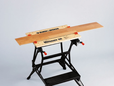 Tavolinë pune Black &amp; Decker Workmate WM536, 2 lartësi pune, e palosshme, e zezë