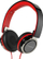 Kufje on ear Vivanco SR 770, me kabllo 3.5mm, HiFi, të zeza me të kuqe