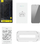 Xham mbrojtës Baseus Crystal Privacy, 0.3mm, për iPhone X XS, transparent