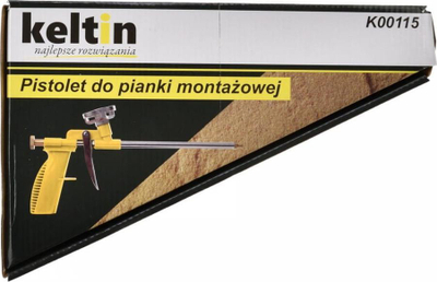 Pistoletë për shkum montu K00115, metalike, me dorezë t’rehatshme, gri