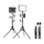 Set drita studio Neewer BP300, 2 LED, ndriçim i vazhdueshëm, i zi