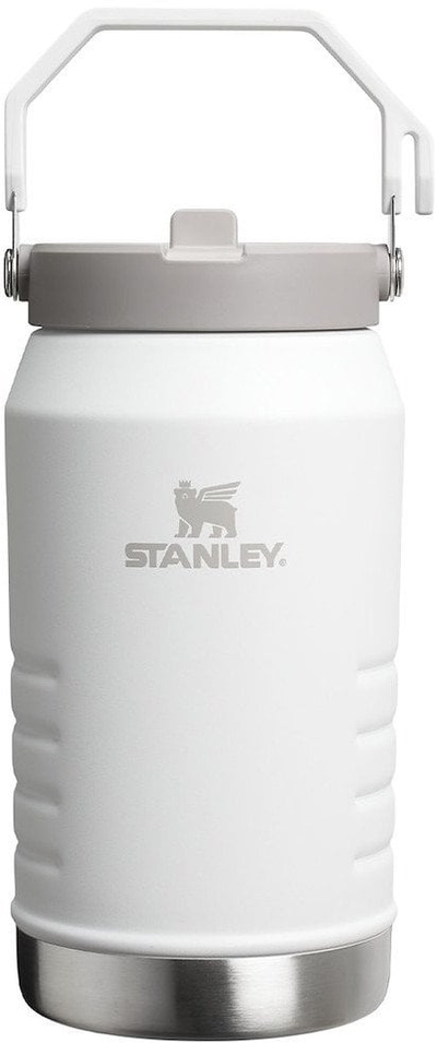 Shishe uji Stanley IceFlow Flip Straw 2.0 Jug, 1.9L, inox, e argjendtë
