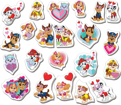 Set magnetësh Maksik PAW Patrol Happy Day ML4034 04, 22 copë, shumëngjyrësh