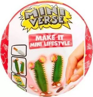 Set kreativ MGA Miniverse Make It Mini Lifestyle Series 1, aksesorë për me i mbledh, lodër surprizë