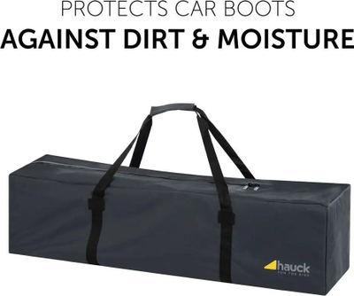 Çantë transporti për karrocë Hauck Bag Me, material që s’e zë uji, rrip i rregullueshëm, e zezë