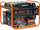 Gjenerator benzine Daewoo GDA 6500E, 5500W, me nisje elektrike, portokalli me të zi