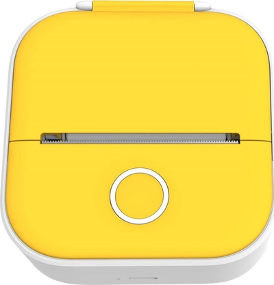 Printer termik Phomemo T02, Bluetooth, portabël, i verdhë