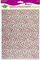 Pëlhurë vetëngjitëse Titanium, 20x28.5cm, e kuqe, 3 copë