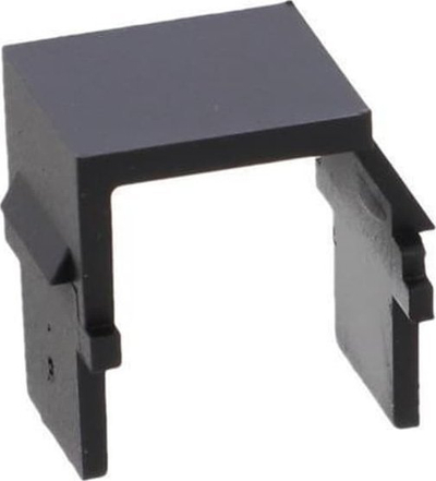 Kapak prize RJ45 Simon Classic, montim Keystone, polikarbonat, i zi mat