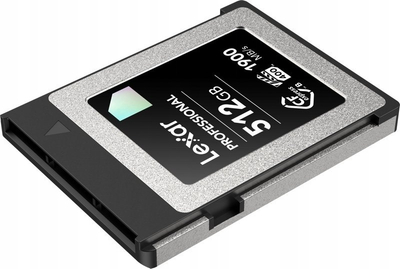 Kartë memorie Lexar CFexpress Type B Professional Diamond, 512GB, 1900MB/s, e zezë