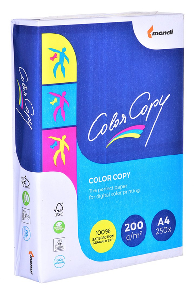 Letër printeri Color Copy A4, 200gsm, 250 fletë, e bardhë
