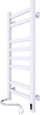 Radiator elektrik për peshqirë Navin Avangard Sensor, 360x800 mm, termostat dixhital, i bardhë