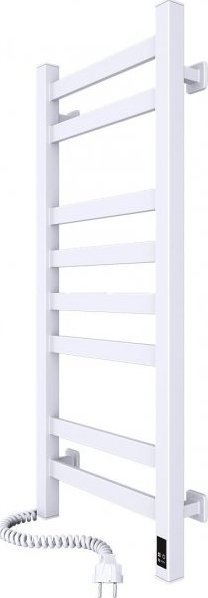Radiator elektrik për peshqirë Navin Avangard Sensor, 360x800 mm, termostat dixhital, i bardhë
