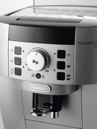 Makinë kafeje Espresso DeLonghi ECAM, e zezë/ argjendtë