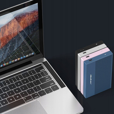 Kuti e jashtme për disk Qoltec Pocket Enclosure, 2.5", USB 3.0, deri 2TB, e zezë