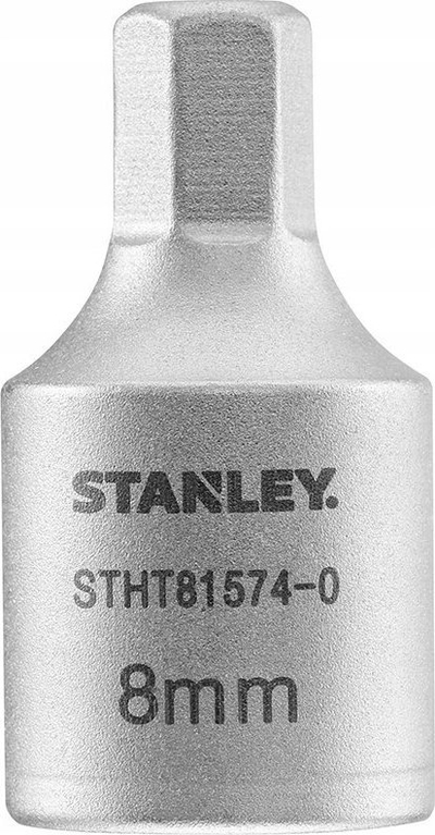 Bit gjashtëkëndor për tapa vaji Stanley STHT81579-0, 3/8", 8mm, argjendtë