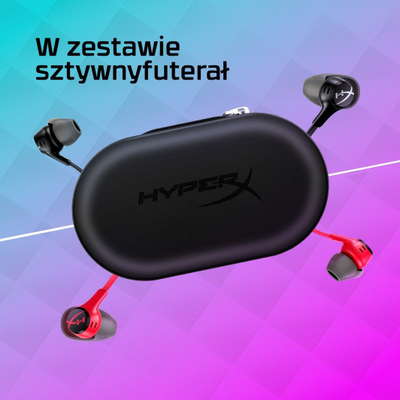 Dëgjuese HyperX Cloud Earbuds II, të kuqe