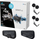 Sistem interkomi për motor Cardo Freecom 4x Spirit HD, Bluetooth 5.2, JBL, i zi