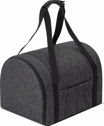 Çantë transporti Carrier Tube, 27x39x28 cm, për mace dhe qen të vegjël, e zezë